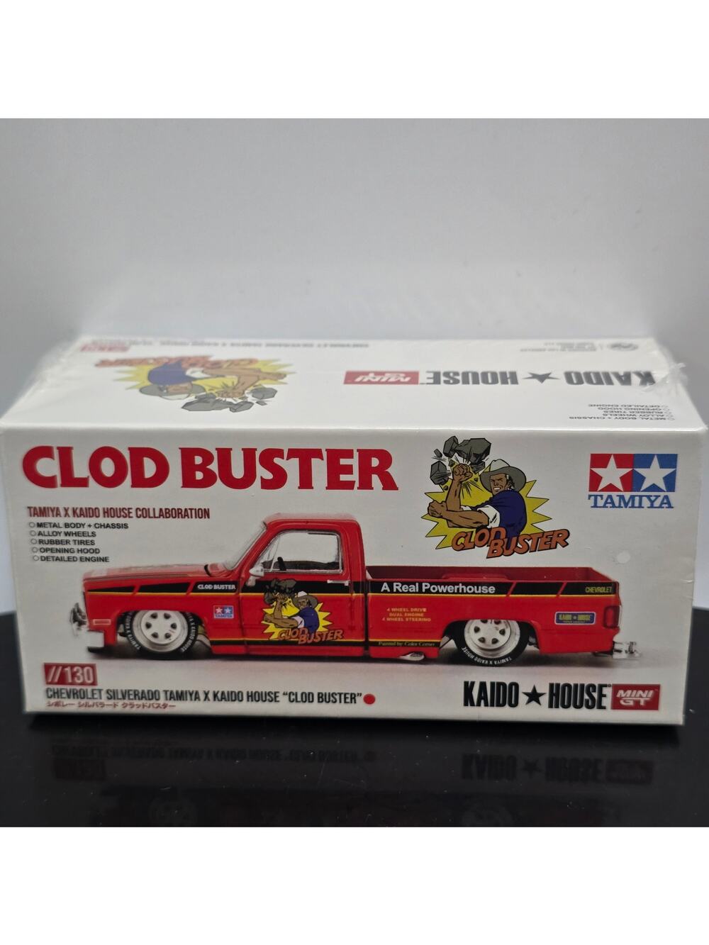 Chevrolet Silverado Tamiya x Kaido House Clod Buster Kaido House #130 1:64